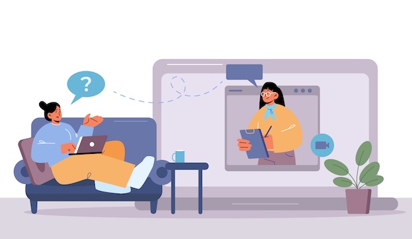 Sesión terapia online